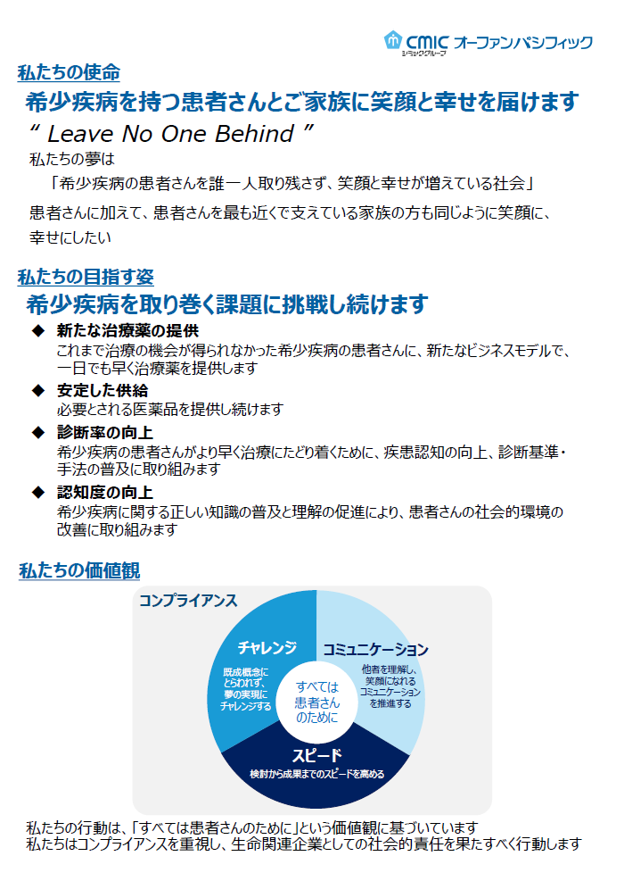 Interview＃01 | オーファンパシフィック OrphanPacific, Inc.